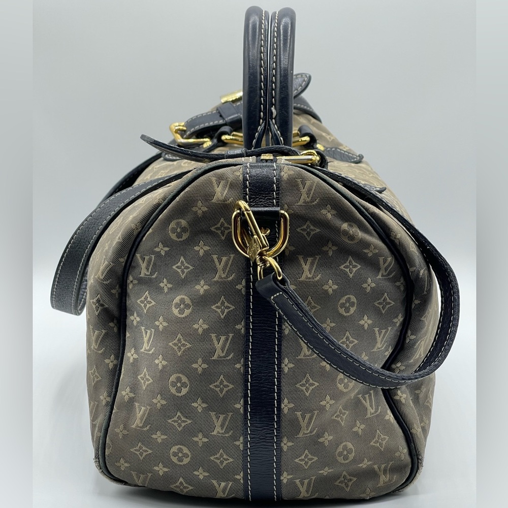 Louis Vuitton Mini Lin Speedy 30 Boston Doctor Monogram Bandouliere Bag - Picture 2 of 15